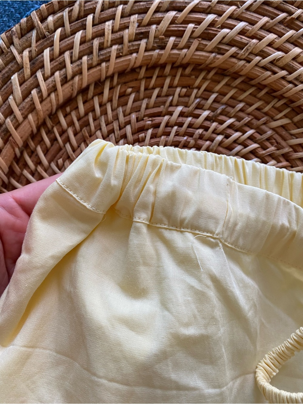 FREE PEOPLE Free-Est Yellow Elastic Waist Culottes Pant! ☀️ - Picture 13 of 17